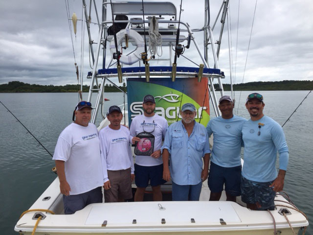 Costa Rica roosterfish tagging