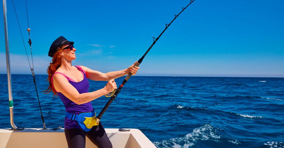 Mujeres amantes de la pesca deportiva