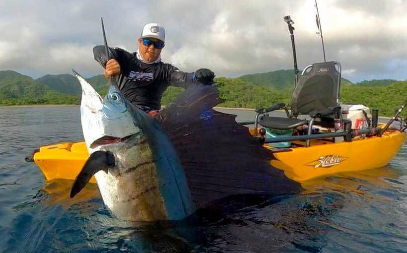 Costa Rica Kayak Fishing Sailfish