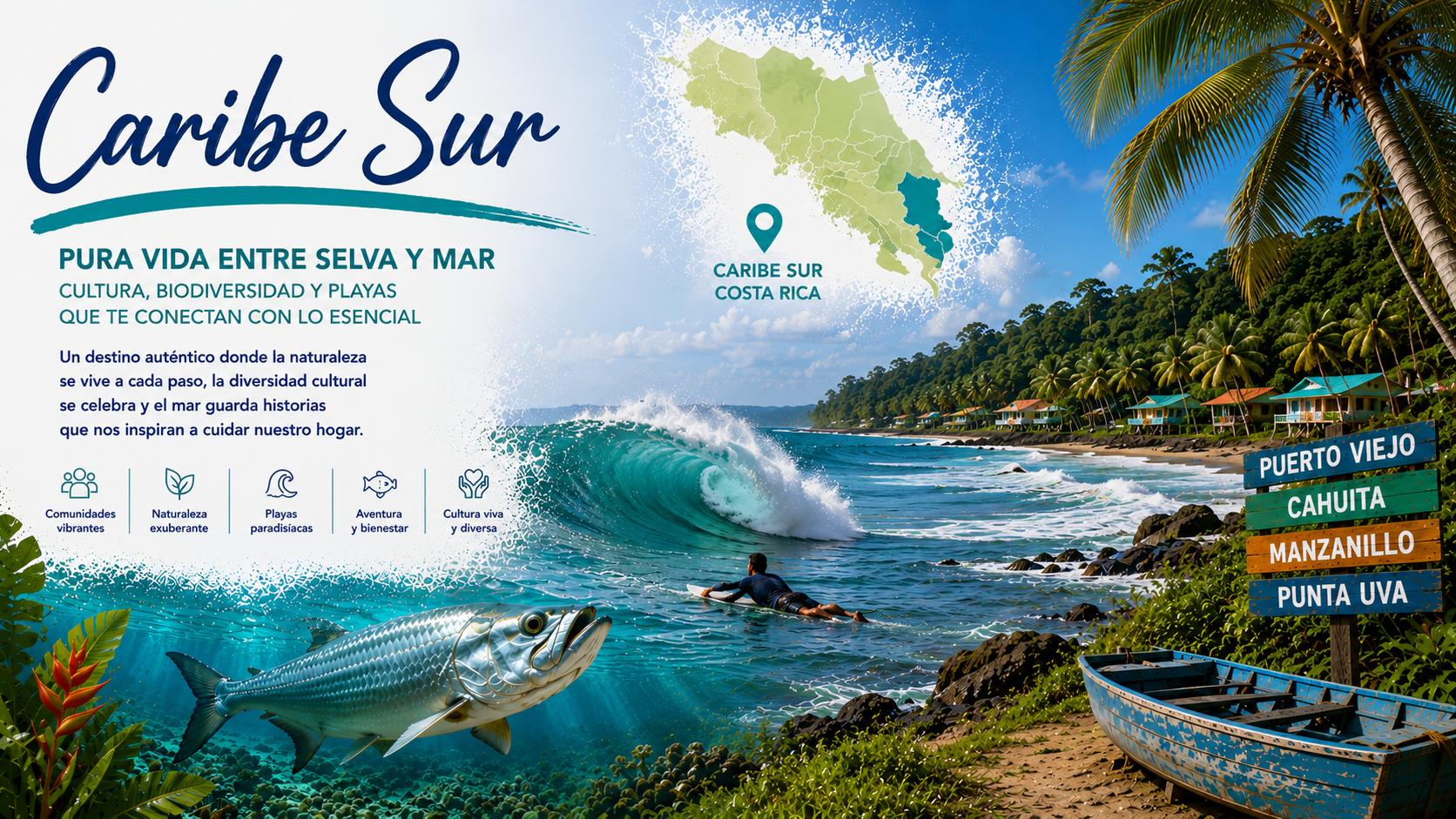 Caribe Sur Costa Rica Comunidades