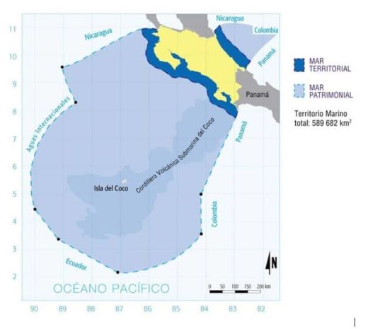 mapa de conservación del océano